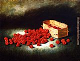 Joseph Kleitsch Still Life with Raspberries painting